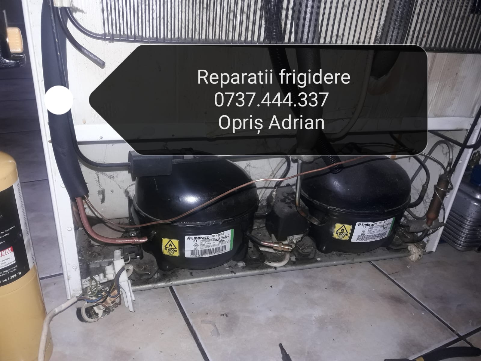 reparatii frigidere electrolux